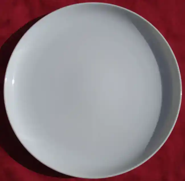 Assiette plate Elysée en porcelaine à personnaliser